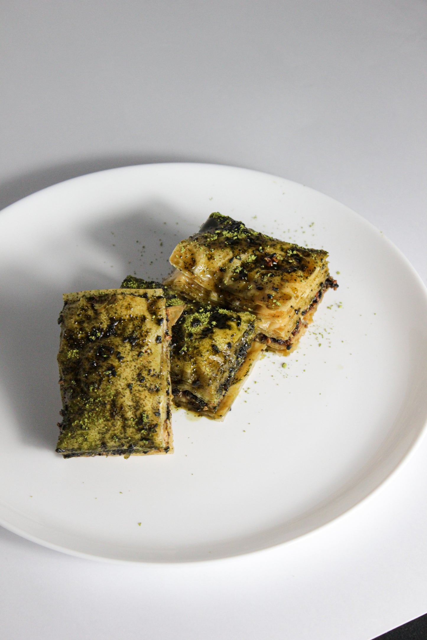 3PCS Box Matcha Baklava