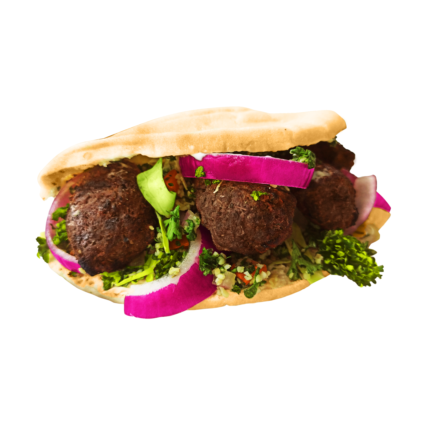 Beef Kofte Pita