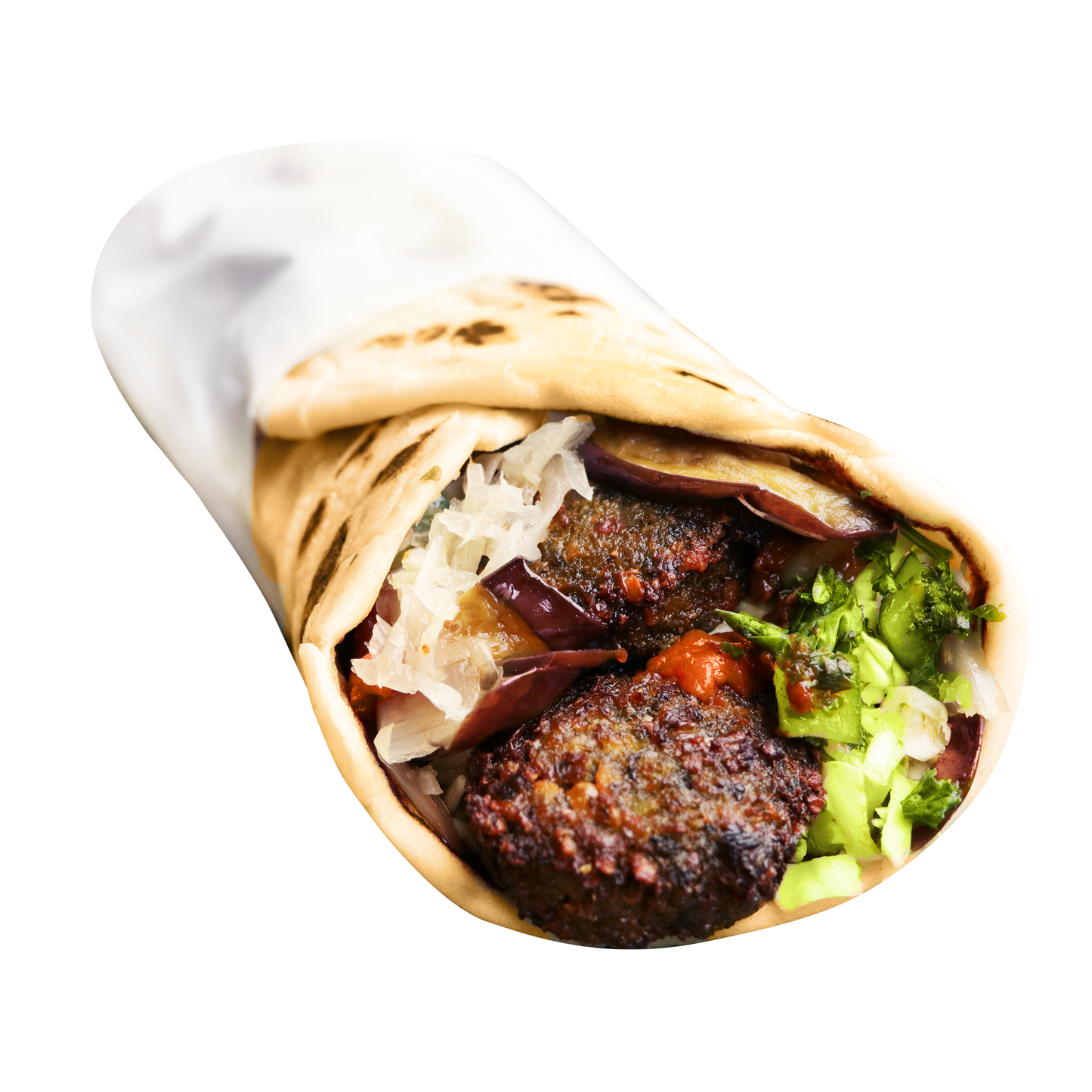 Falafel Laffa Wrap (Ve)