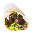 Beef Kofte Laffa Wrap